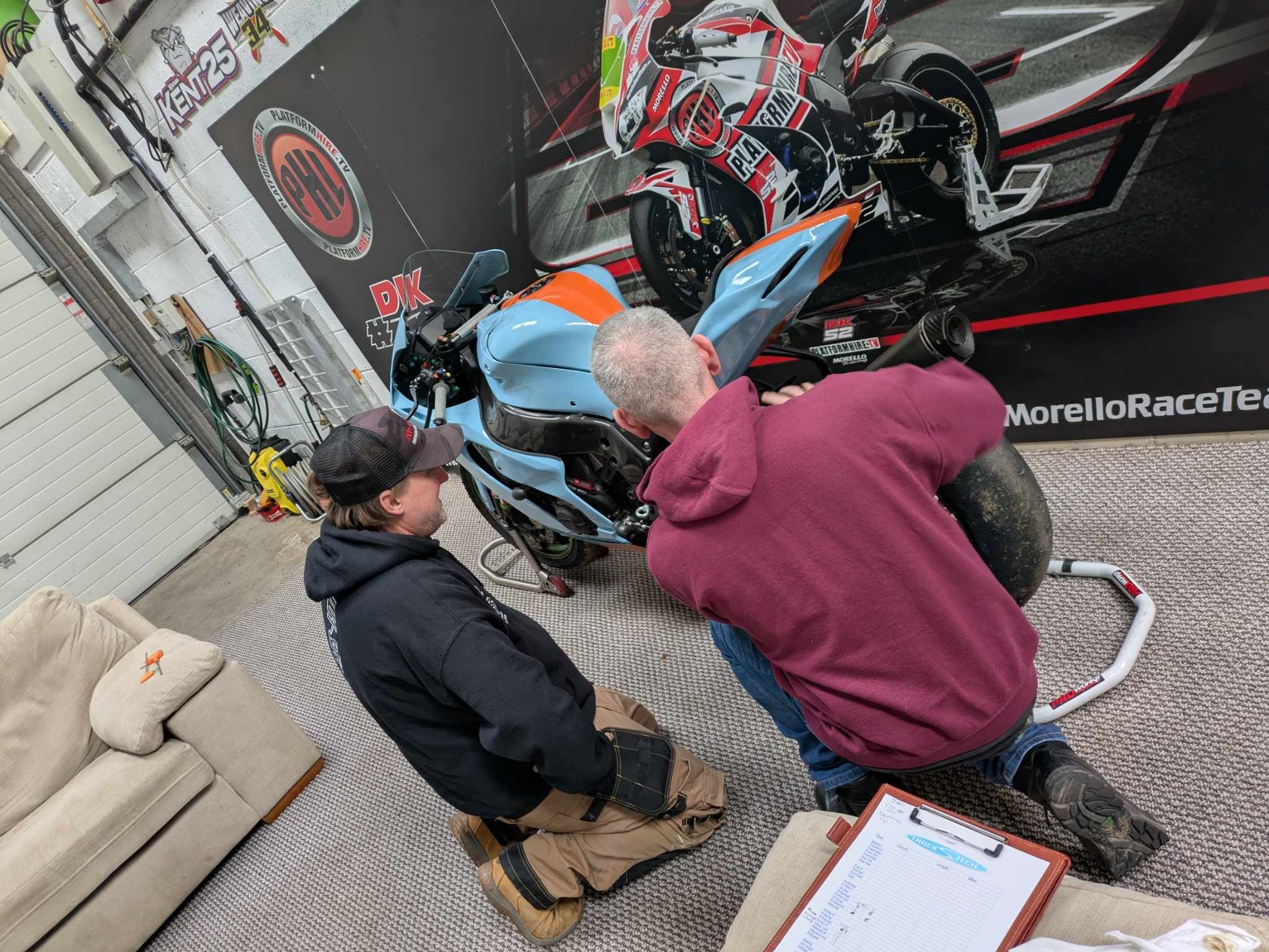 Track Tech workshop support